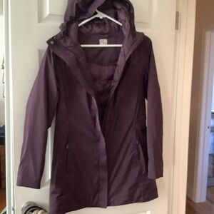 32 Degrees hooded puffer coat XS